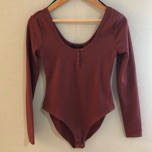 NWOT!! Forever 21 Long Sleeve Bodysuit